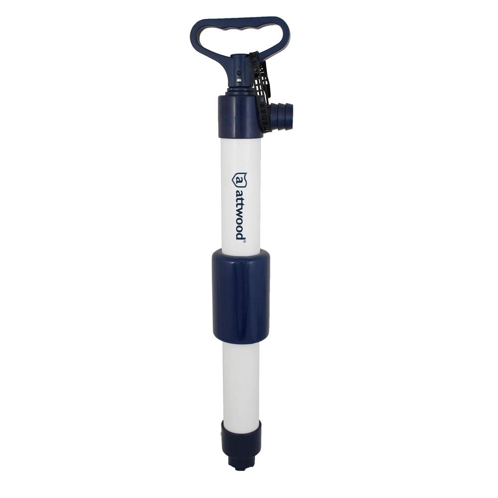 Bomba de água Attwood 11595-2 operada manualmente 46 cm 8 GPM