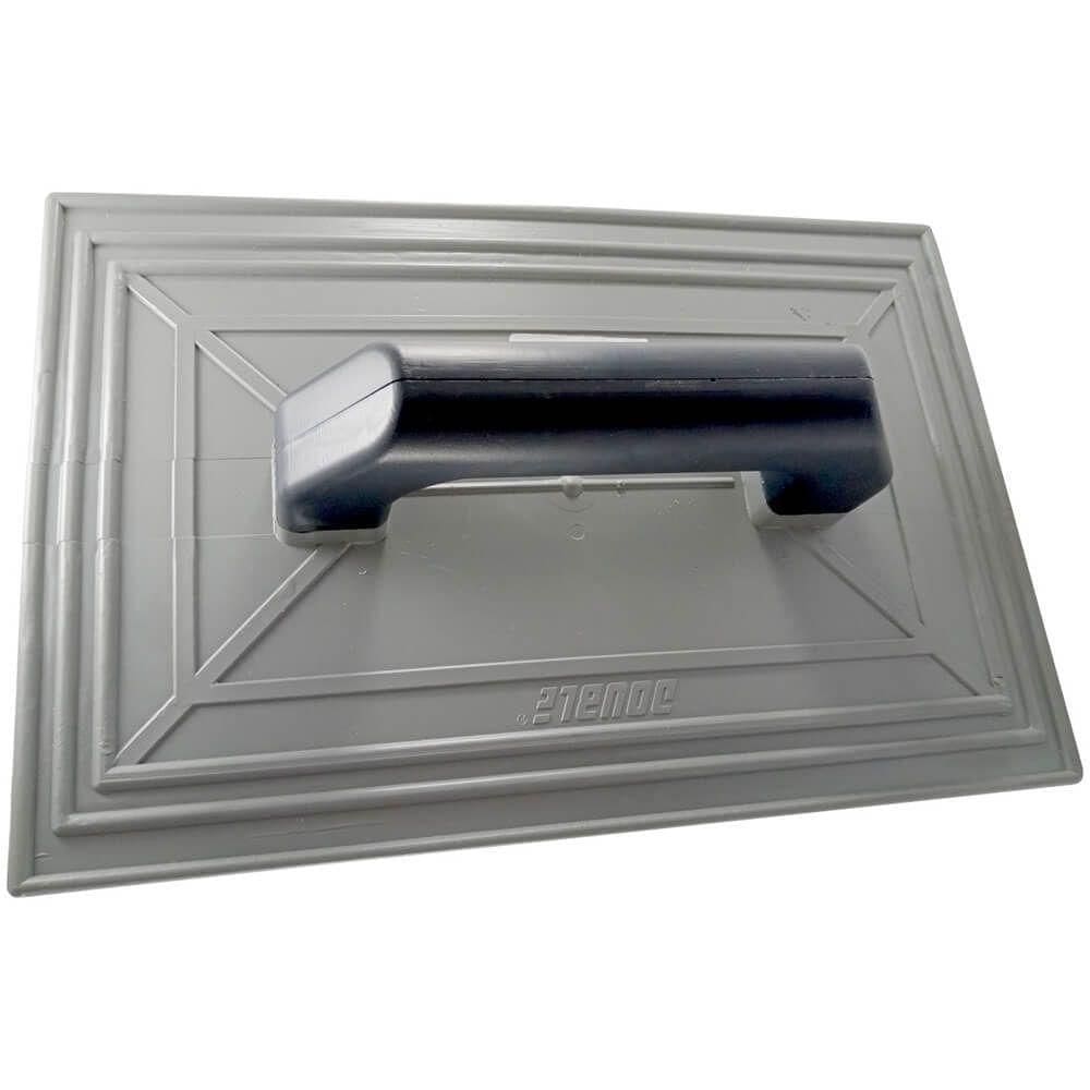 Desempenadeira Corrugada Cinza 17x29cm - 2001-s - Double Desempenadeira Corrugada Cinza 17x29cm - 2001-e - Double