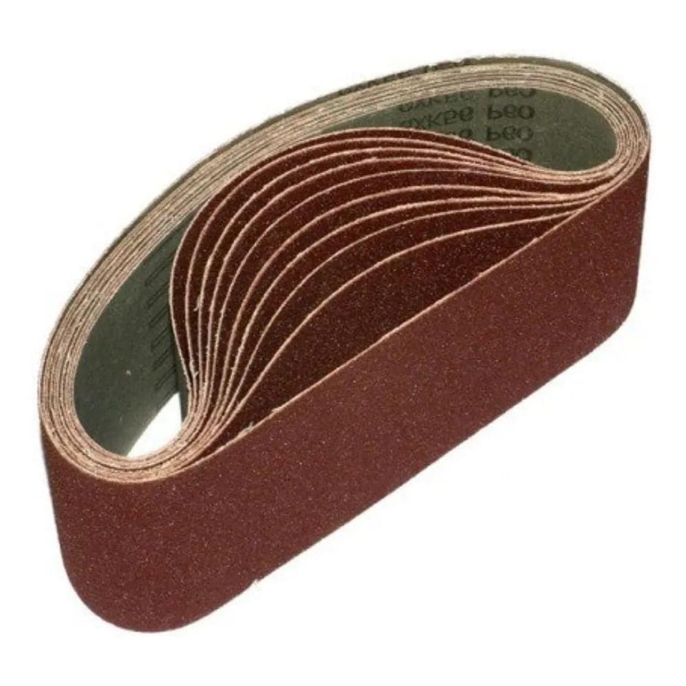 10X Cinta De Lixa 610X100 Para Makita 9400G Kit 3 Peças Mad