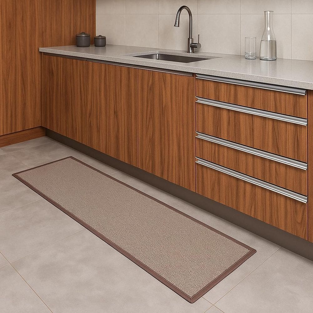 Tapete Passadeira Moderno Antiderrapante 45X120Cm 006