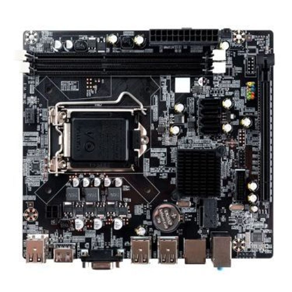 Placa Mãe Goldentec H61 BOX LGA1155 Chipset Intel H61 HDMI (S V R) DDR3