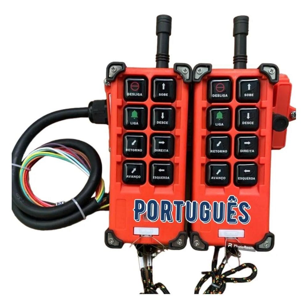 10X Controle Remoto Ponte Rolante Guincho Talha Pórtico Dup