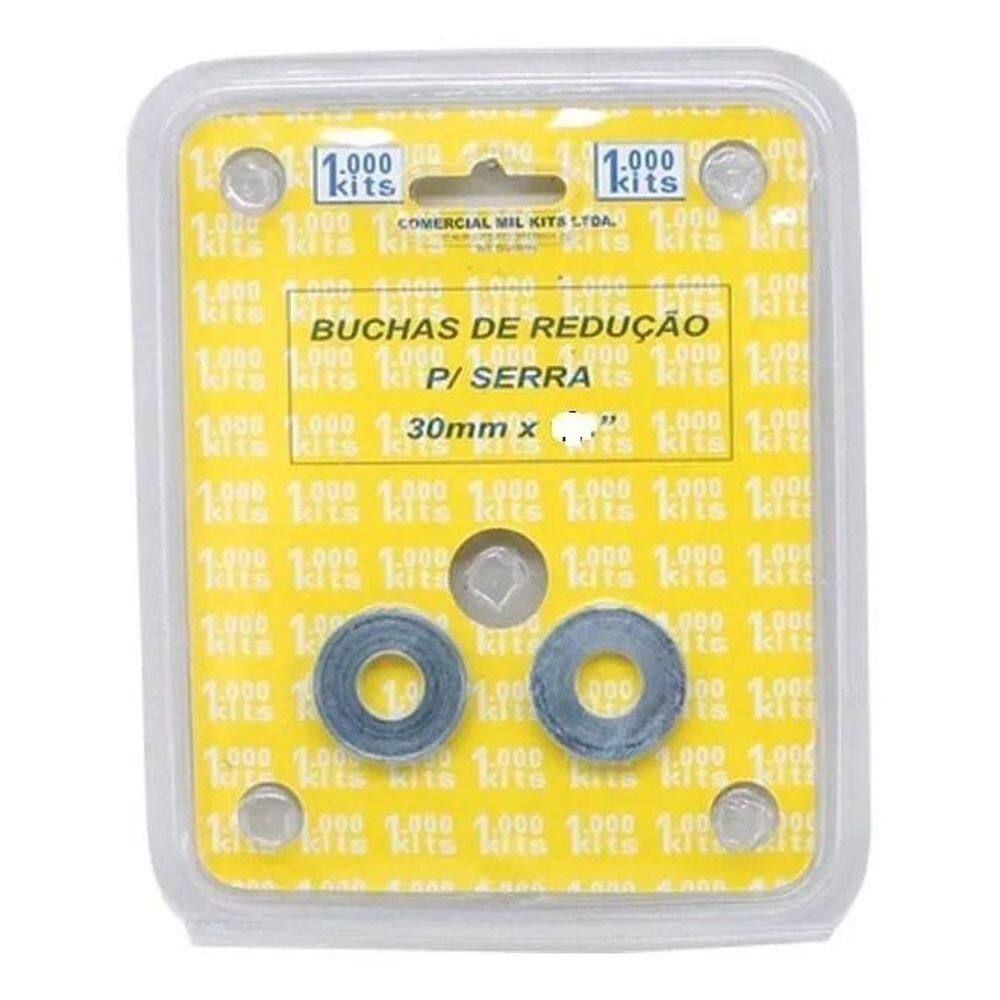 10X Bucha Redução Para Serra Circular 30Mm X 5/8 1Pç