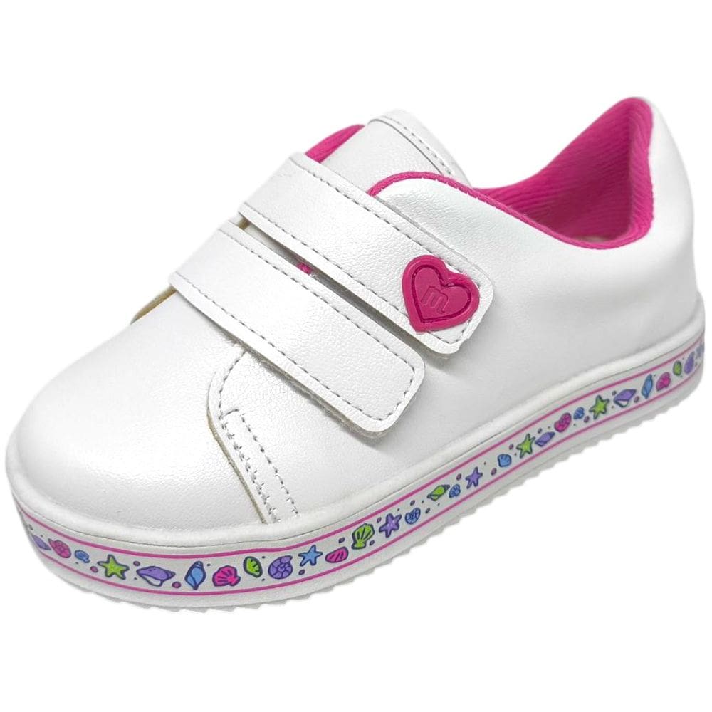 Tenis Infantil Menina Estilo Risistencia Conforto Molekinha