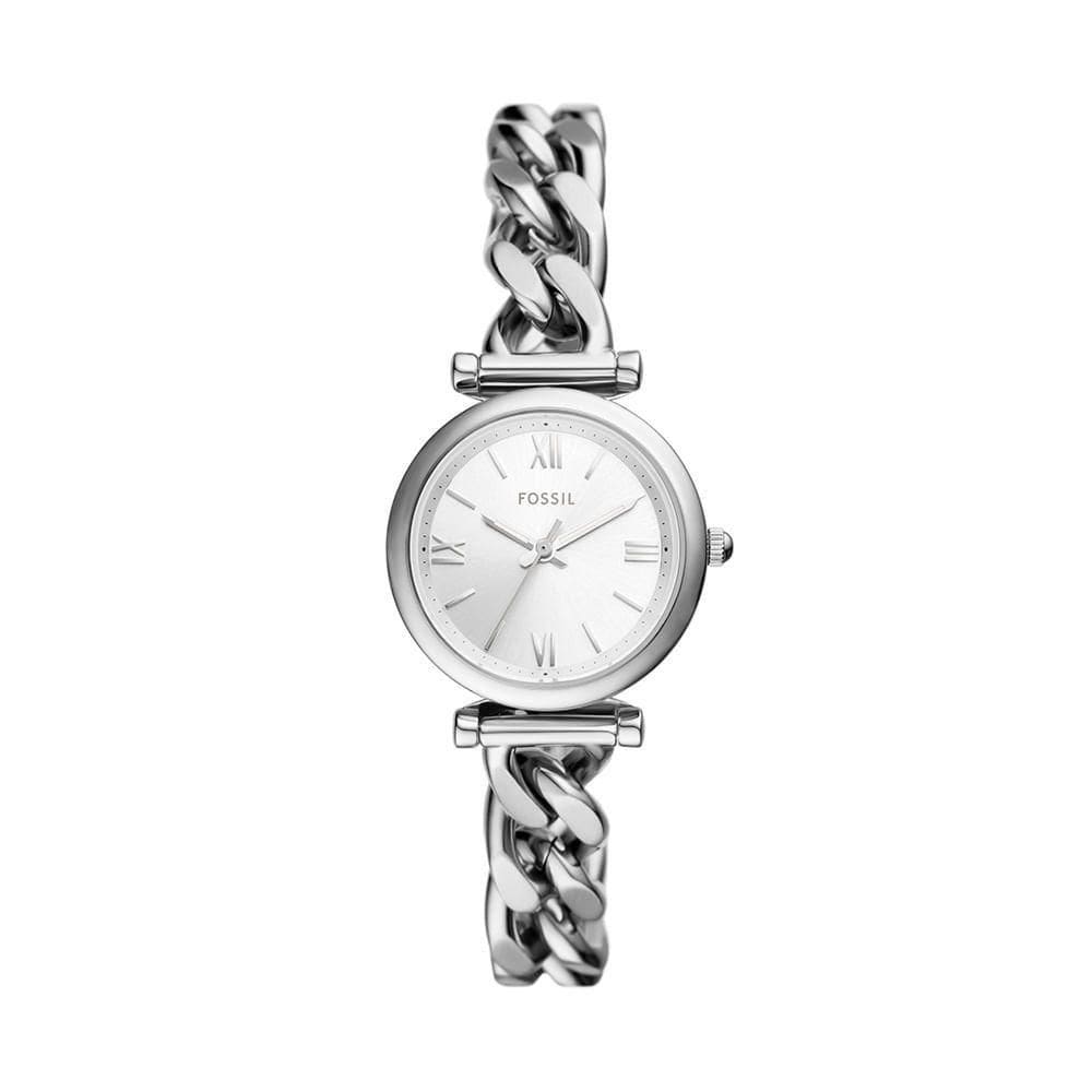 Relógio Fossil Feminino Carlie Prata - Es5331-1kn Es5331-1kn