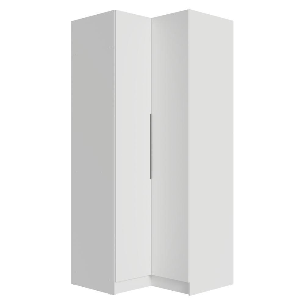Guarda-roupa Modulado De Canto 2 Portas Branco Neo Madesa