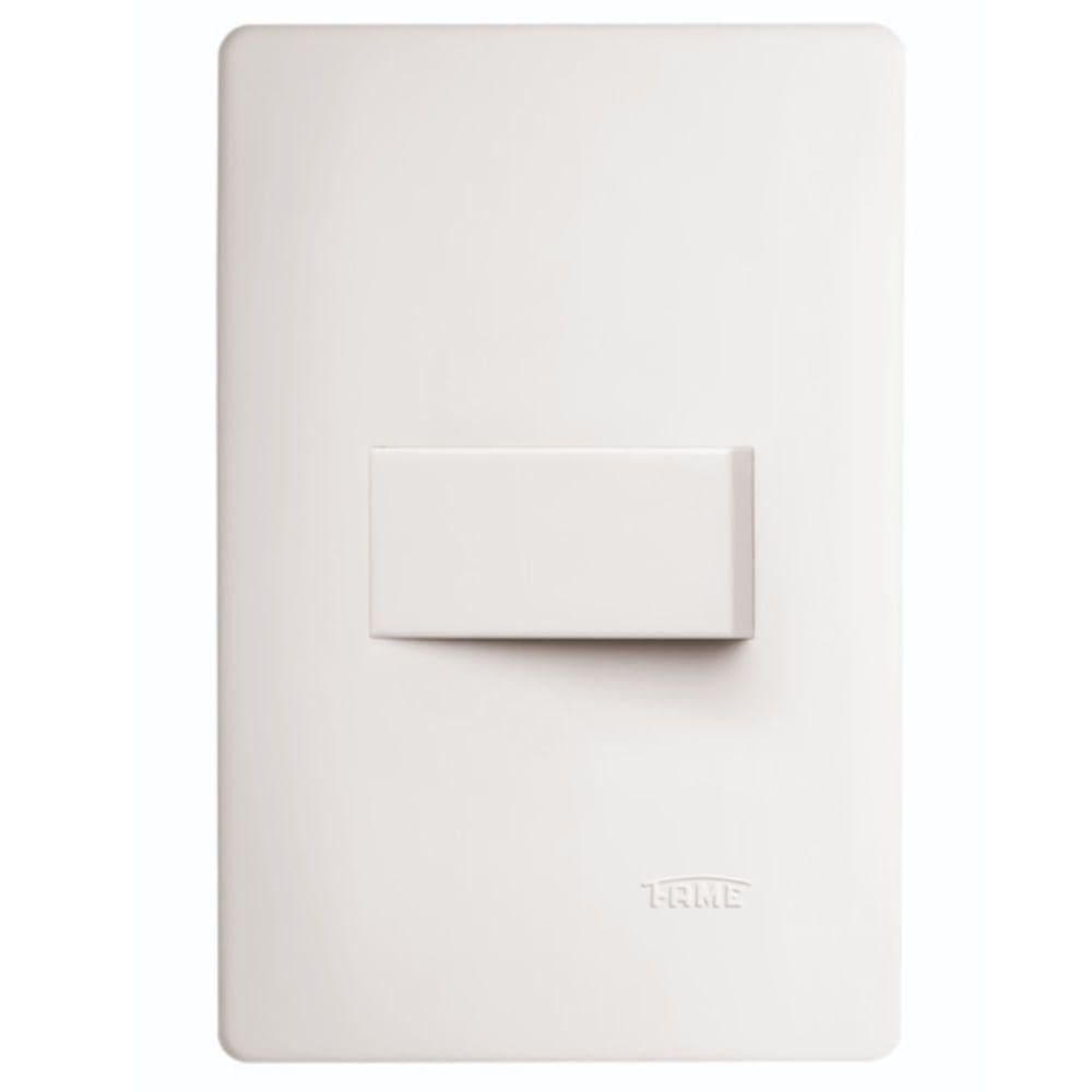 Interruptor Simples Com Placa Habit - 2092 - Fame Interruptor Simples C-placa Habit Fame 2092.