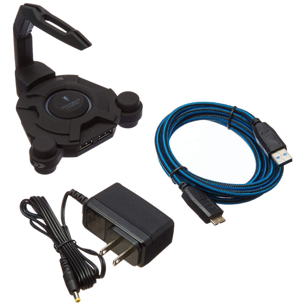 Mouse para jogos Syba Narfi Bungee Stand, hub USB 3.0 de 4 portas