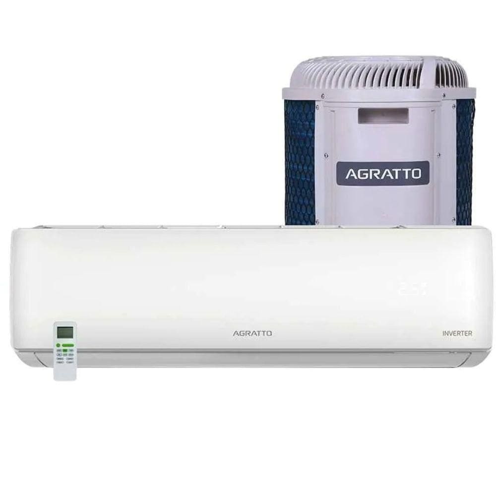 Ar Condicionado Split Agratto Liv Inverter 9.000 Btus Frio Branco 220V