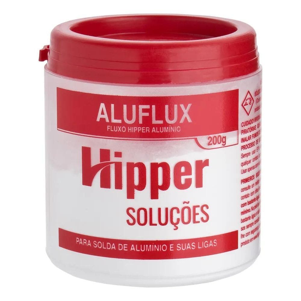 10X Aluflux 200G Fluxo Para Solda De Alumínio,