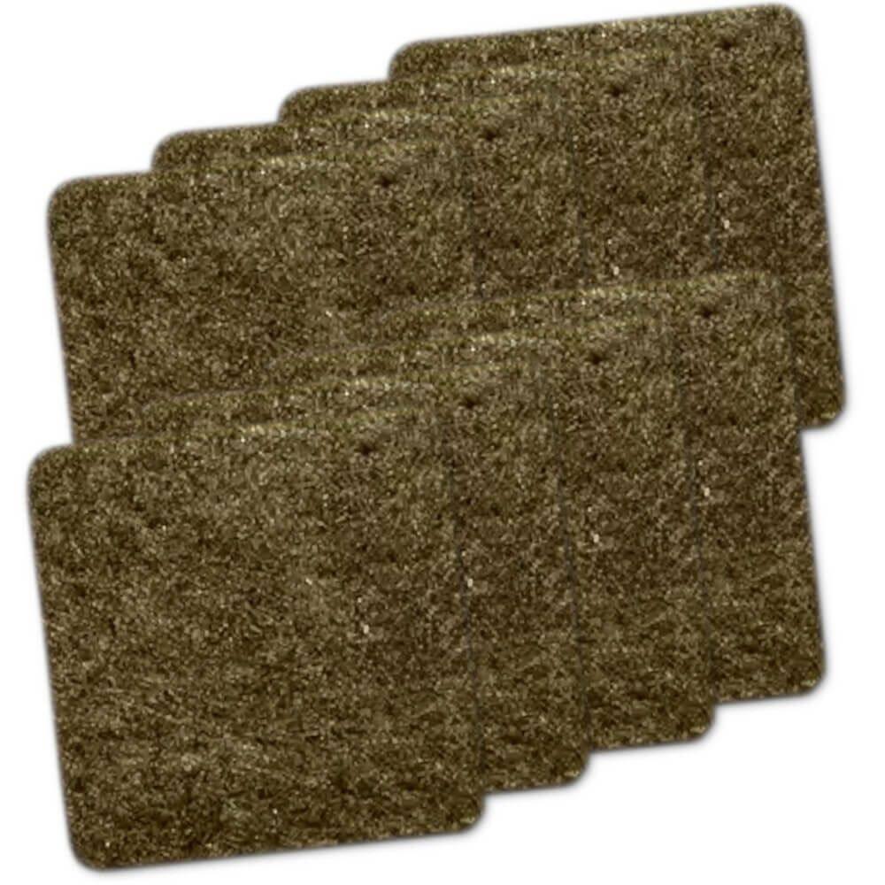 Feltro Adesivo Japonês Quadrado com 8 Unidades 25x25mm - 15.0005 - OVERTIME