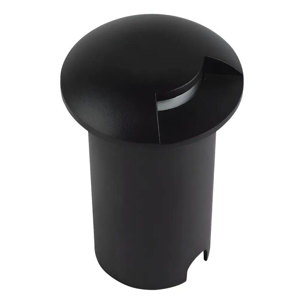 10X Balizador Escada Redondo Solo Led 1W Embutir 3000K 1 Fa