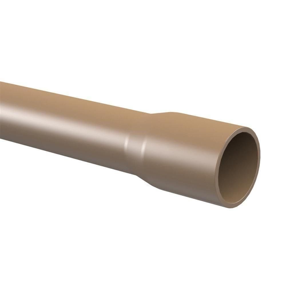 Tubo De Pvc Soldável Marrom 1”” 32mm 6 Metros - 10120322 - Tigre Tubo Soldavel 32mmx6m Marrom