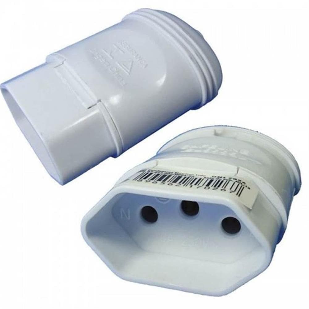 Tomada Desmontável 2p+t - 7026 - Key West Tomada Desmontavel 2pinos-1terra Key We 7026