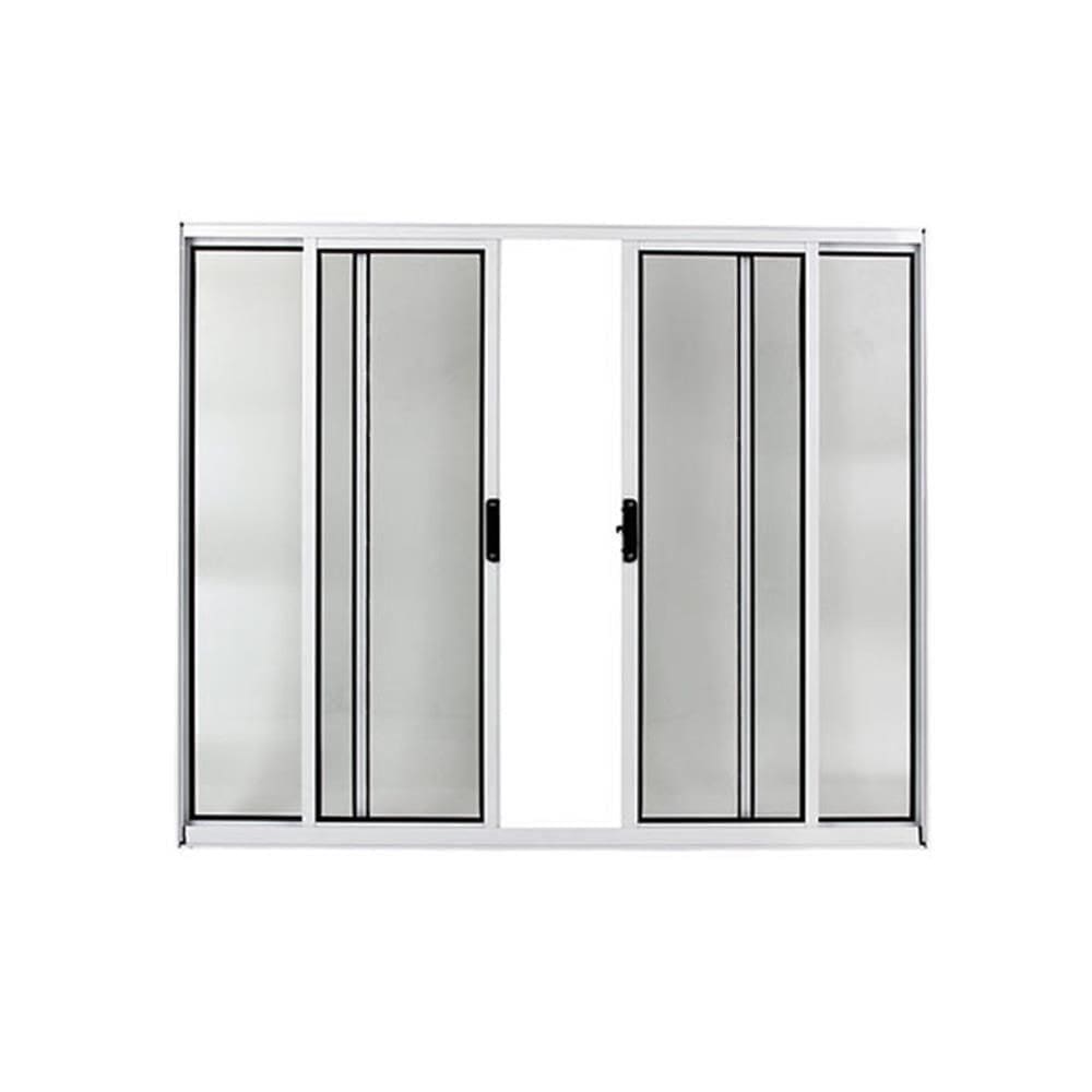Vitrô 4 Folhas Branco 100 X 120 - Facce Vitro 4folhas 100x120 Branco Facce