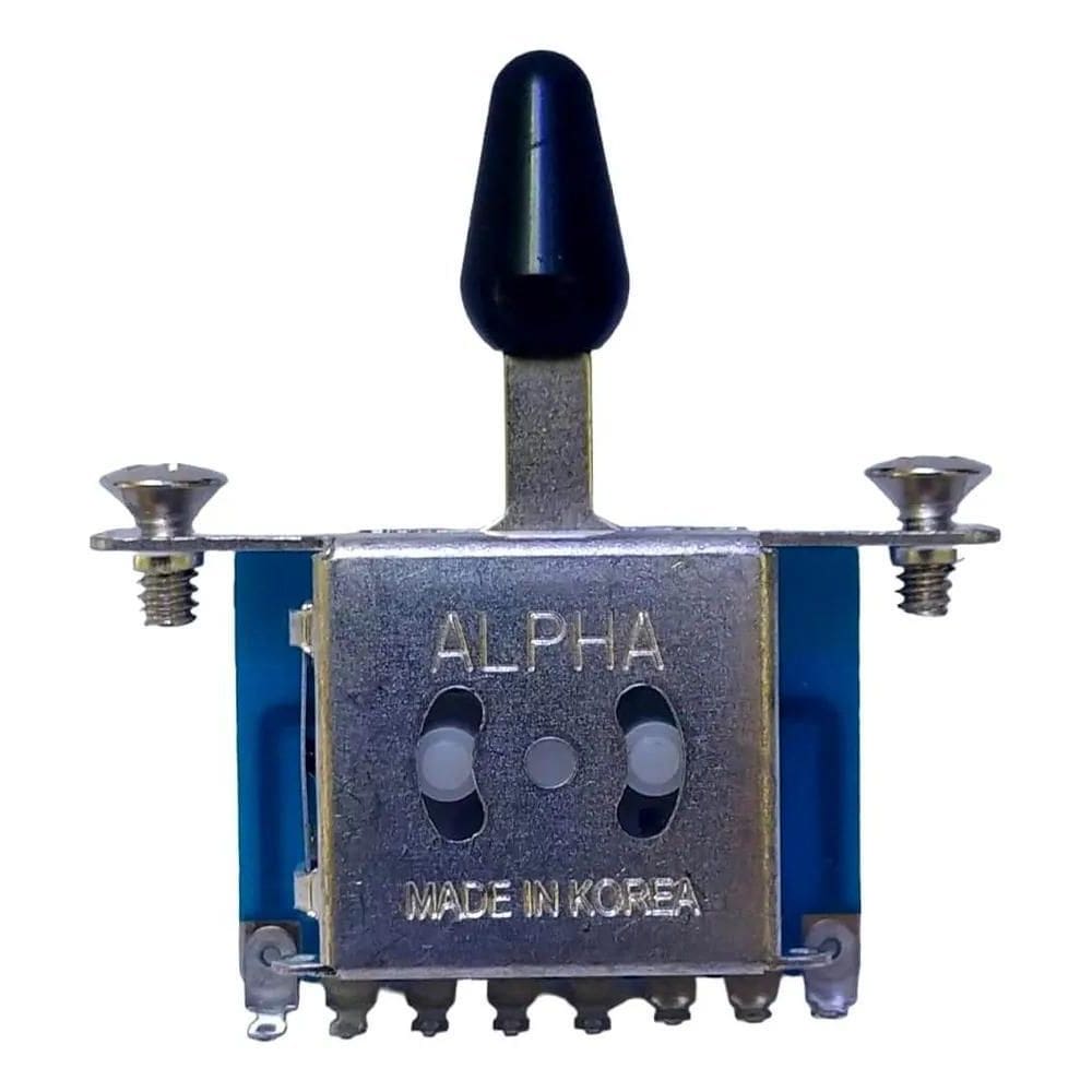 10X Chave Seletora Guitarra Strato 5 Posições Alpha Knob Pr