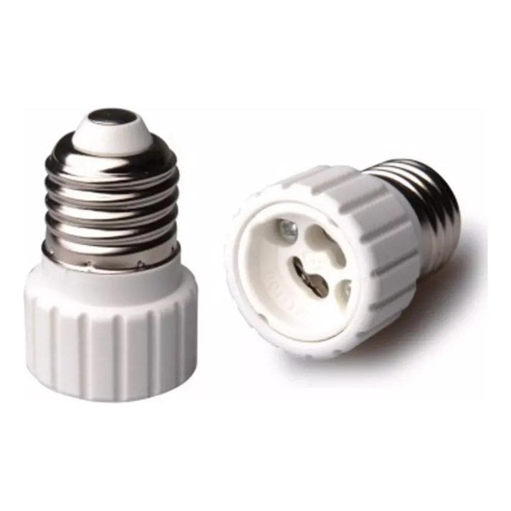 10X Adaptador Gu10 Para E27 -