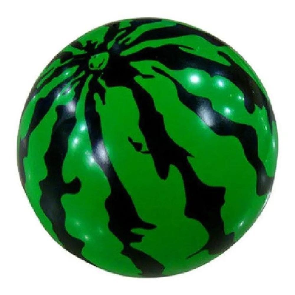 10X 10 Bola Vinil Fruta Melancia 23Cm