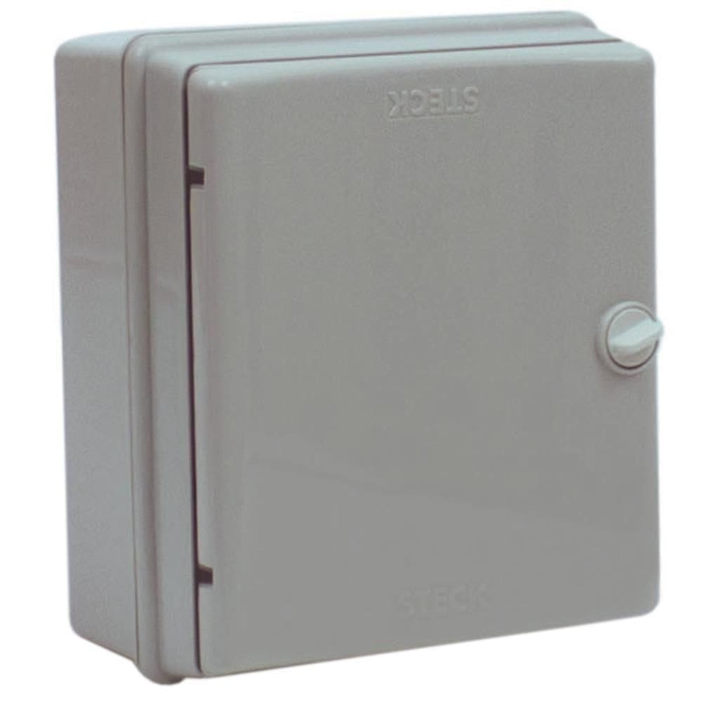 Quadro De Distribuição De Sobrepor 9-din Porta Opaca - Scd9por - Steck Cx.passag. 9 Disj Porta Op Dla Din Scd9.por Steck