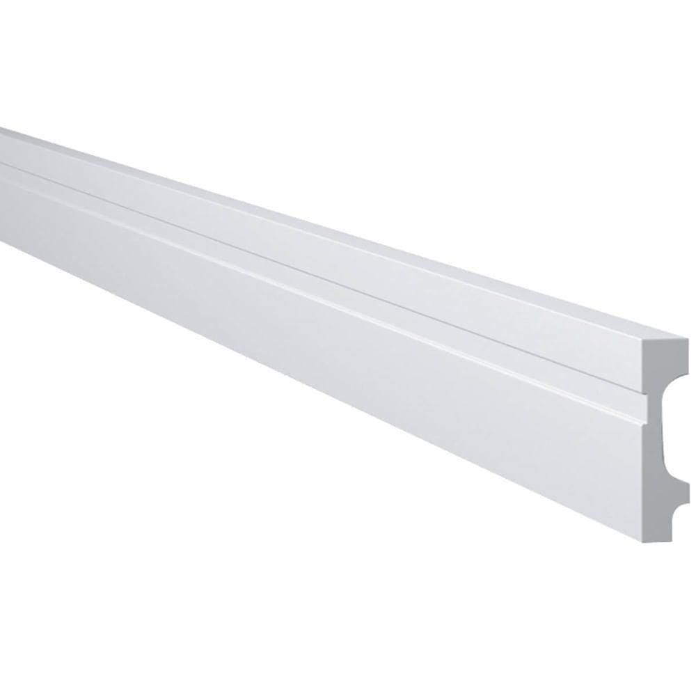 Rodapé De Poliestireno Wallstyl Fb7 Diy 7 Cm X 2,44 Metros - 112001 - Nmc