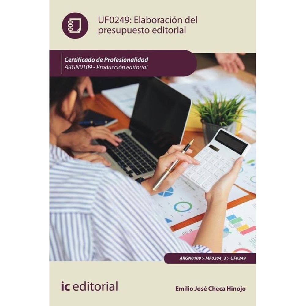 Elaboración del presupuesto editorial. ARGN0109 - Producción editorial - Espanhol