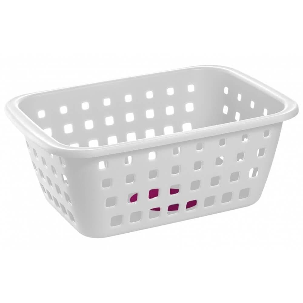 Cesto Plástico 3 Litros Branco - 52201 - Ordene Cesto Plástico Branco - 52201 - Ordene