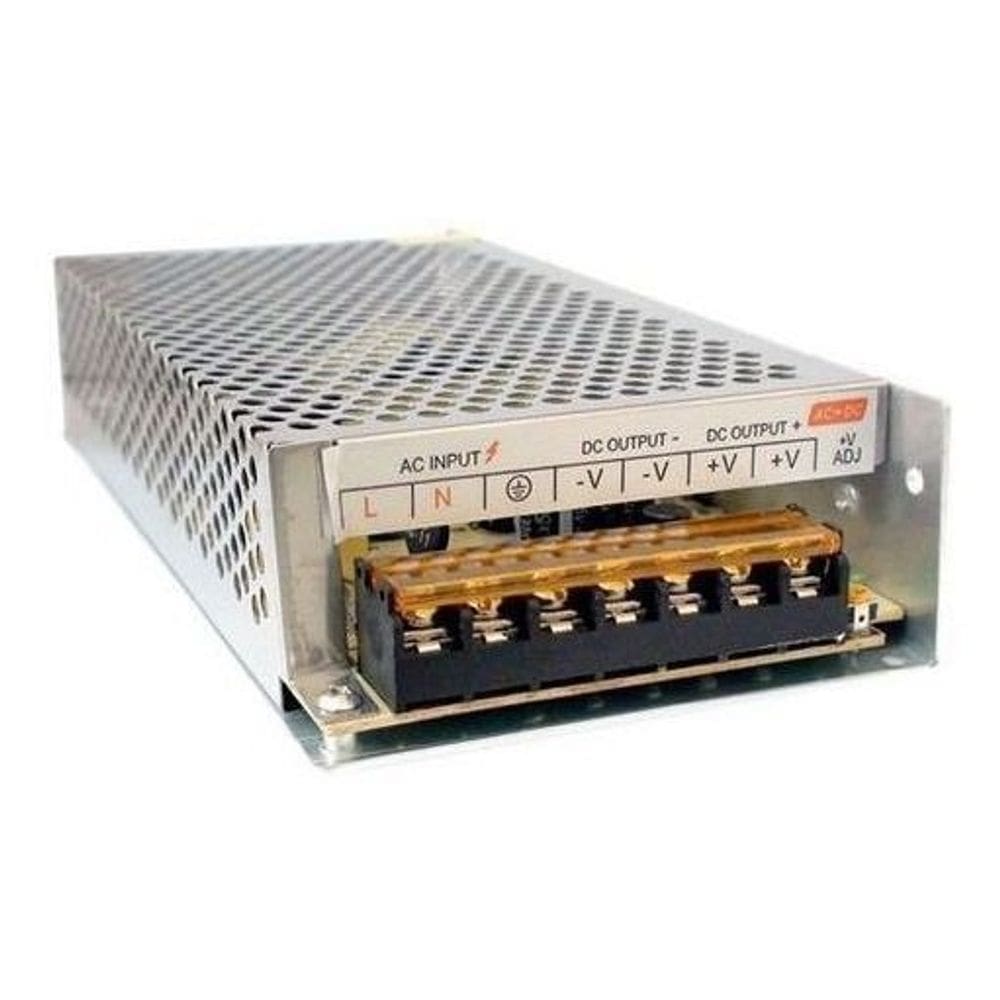 Fonte Chaveada Estabilizada Bivolt 12v 20a Para Cftv Xtronix XT014