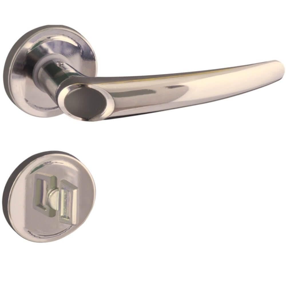 Fechadura Joy 2800-63 Wc Inox Polido - 083625 - Aliança Fechedura Joy 2800-63 Wc 83625 Inox - 083625 - Aliança