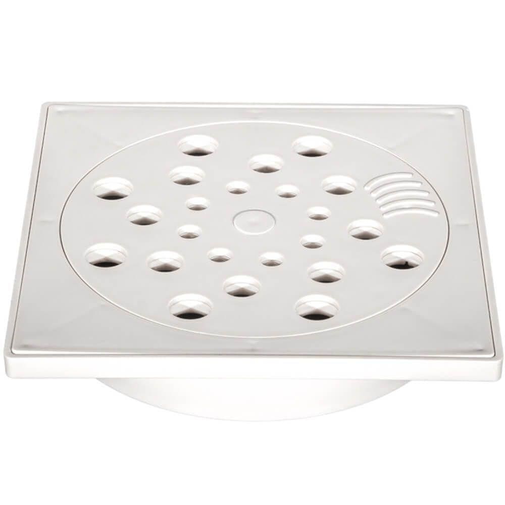 Conjunto Grelha Branca Com Fecho Quadrada 10 X 10 Cm - 1668 - Estrela