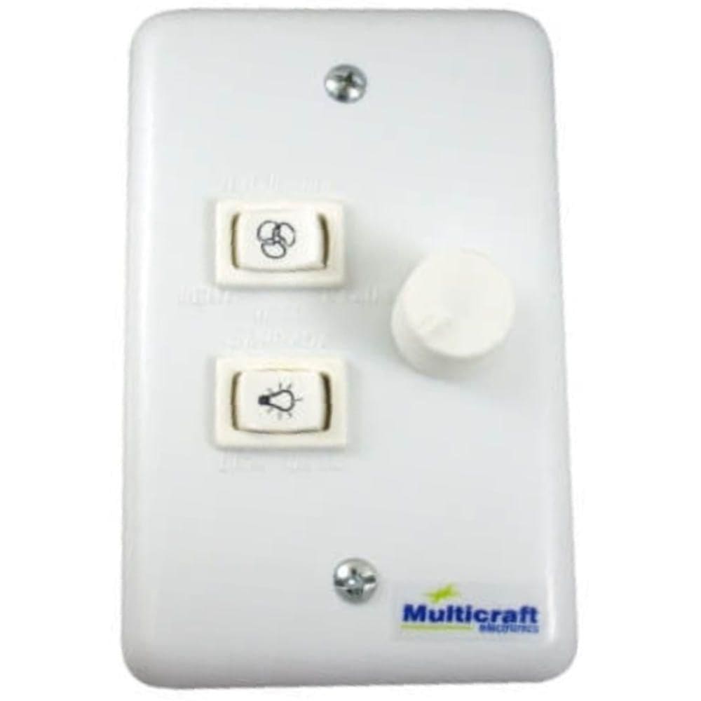Controle Para Ventilador De Teto Com Chave Liga E Desliga Para Lâmpada Bivolt - 80340 - Multicraft