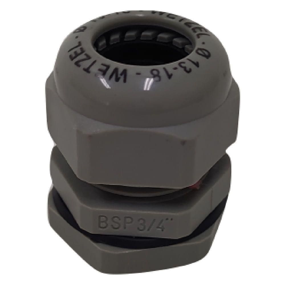 Conector Prensa Cabo 3-4 Com Rosca Contraporca - E019200040 - Wetzel