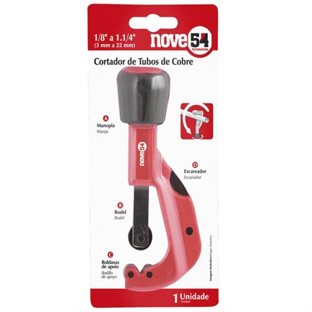 Cortador de Tubos de Cobre - 35.60.018.114 - NOVE54