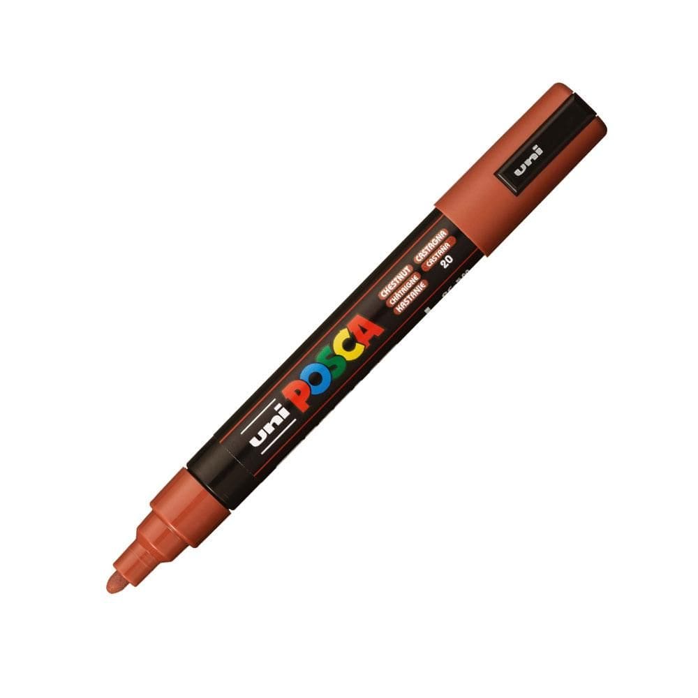 Caneta Posca PC-5M - Castanho - Uni-Ball