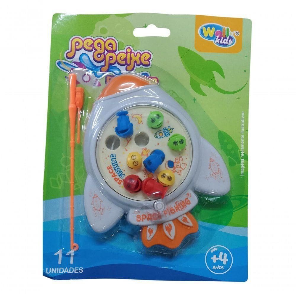 Pega Peixe Corda Pescaria Brinquedo Infantil