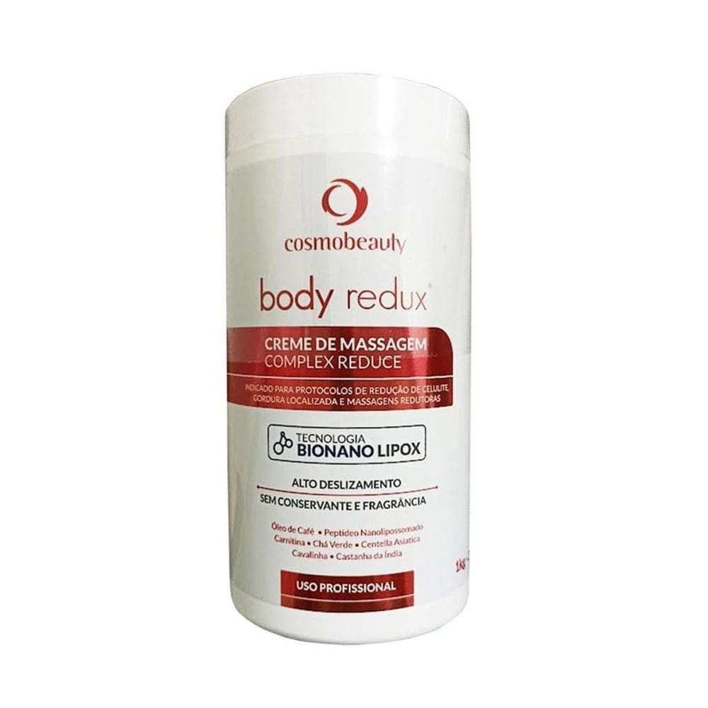 Creme De Massagem Body Complex Reduce 1kg Cosmobeauty