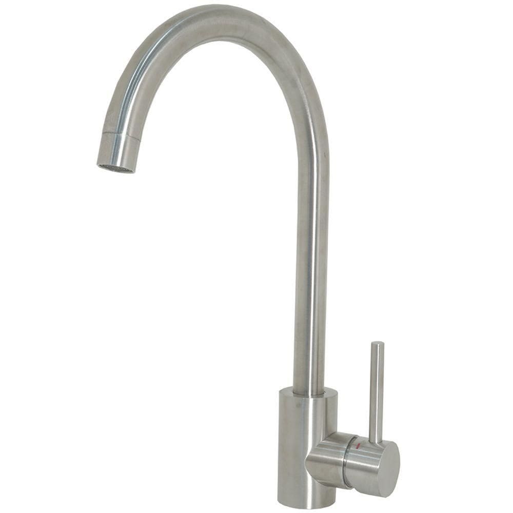 Misturador Para Pia E Mesa Monocomando De Inox Escovado - 771733 - Stoc