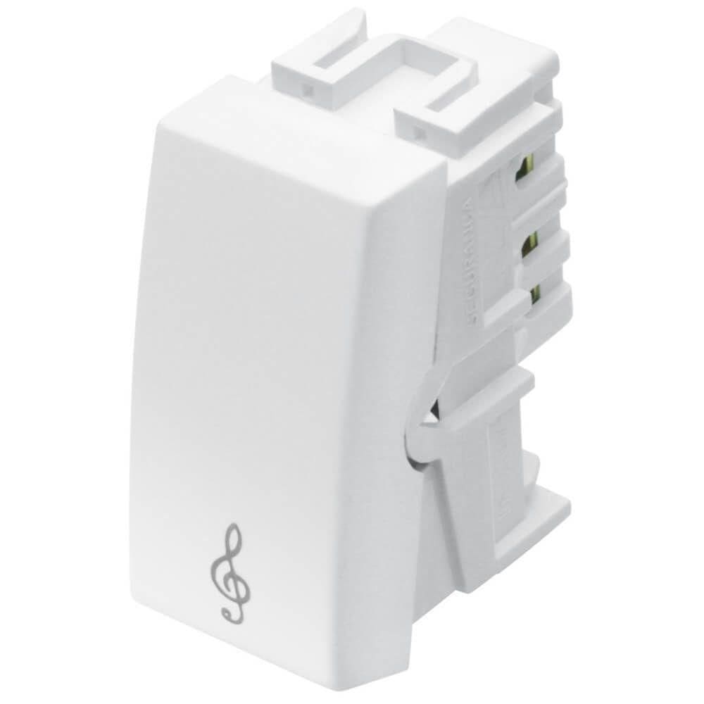 Módulo Pulsador Campainha Elegance - 2232 - Fame Pulsador Campainha 10a-250v Elegance Fam