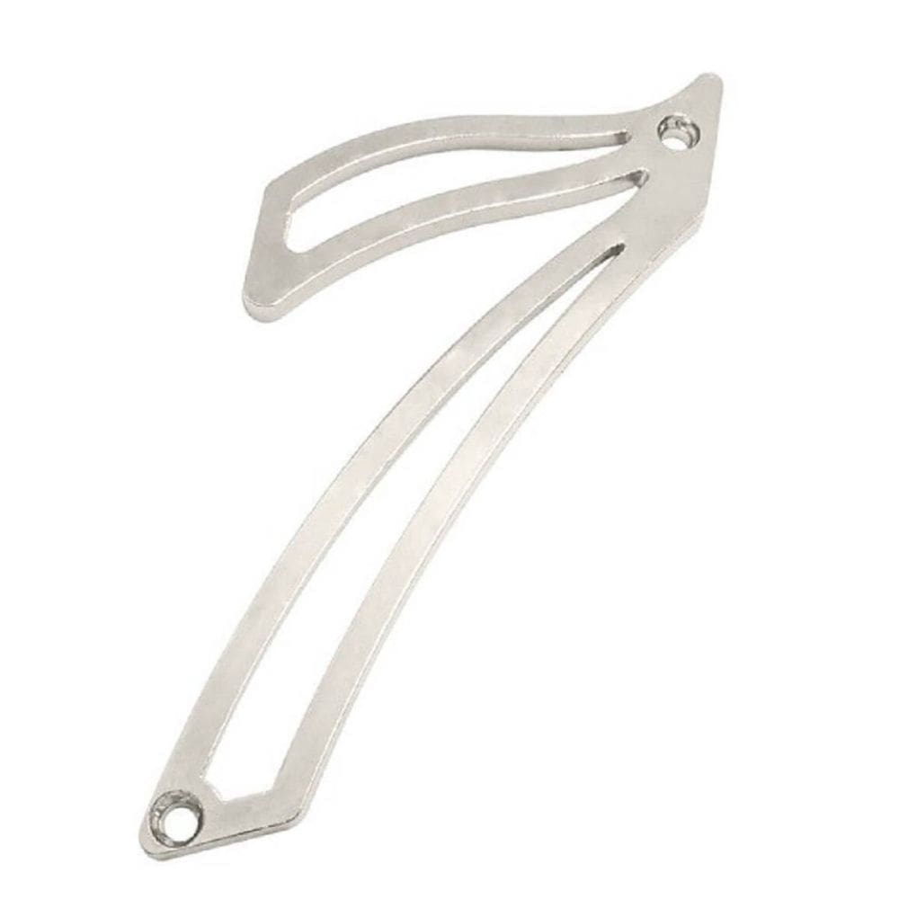 Número Residencial em Zamak Niquelado 7 - 95752 - SILVANA