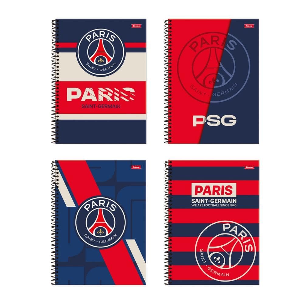 Caderno espiral universitário 10x1 160fls PSG Foroni