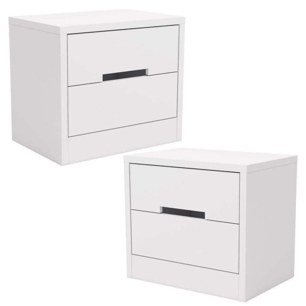 Kit 02 Mesas de Cabeceira 54 cm S822 Kappesberg