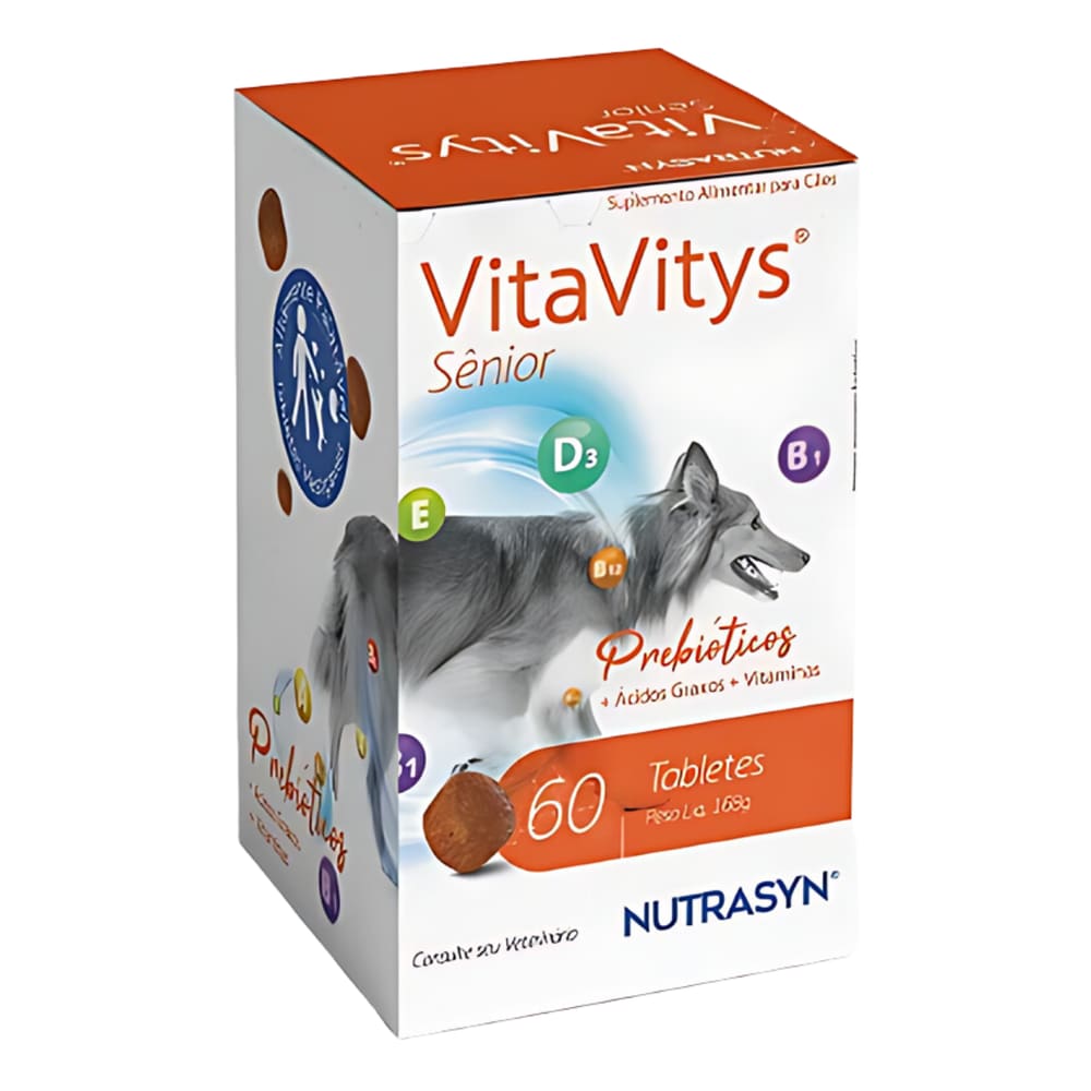 Vitavitys Senior C/60 Tabletes (prebióticos+ácidos Graxos+vitaminas)