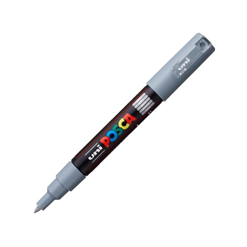 Caneta Posca PC-1M - Cinza - Uni-Ball