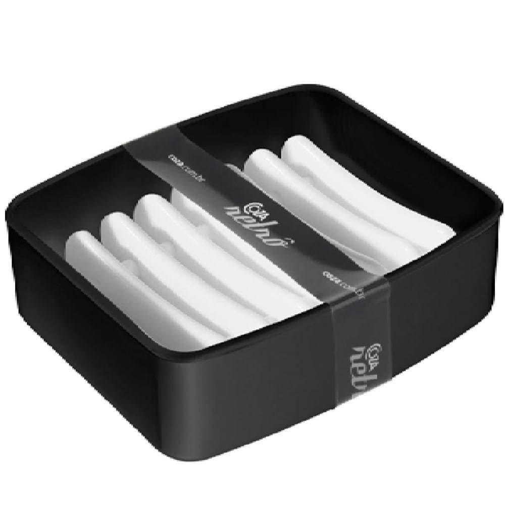 Saboneteira Splash Preta - 20450-0008 - Coza