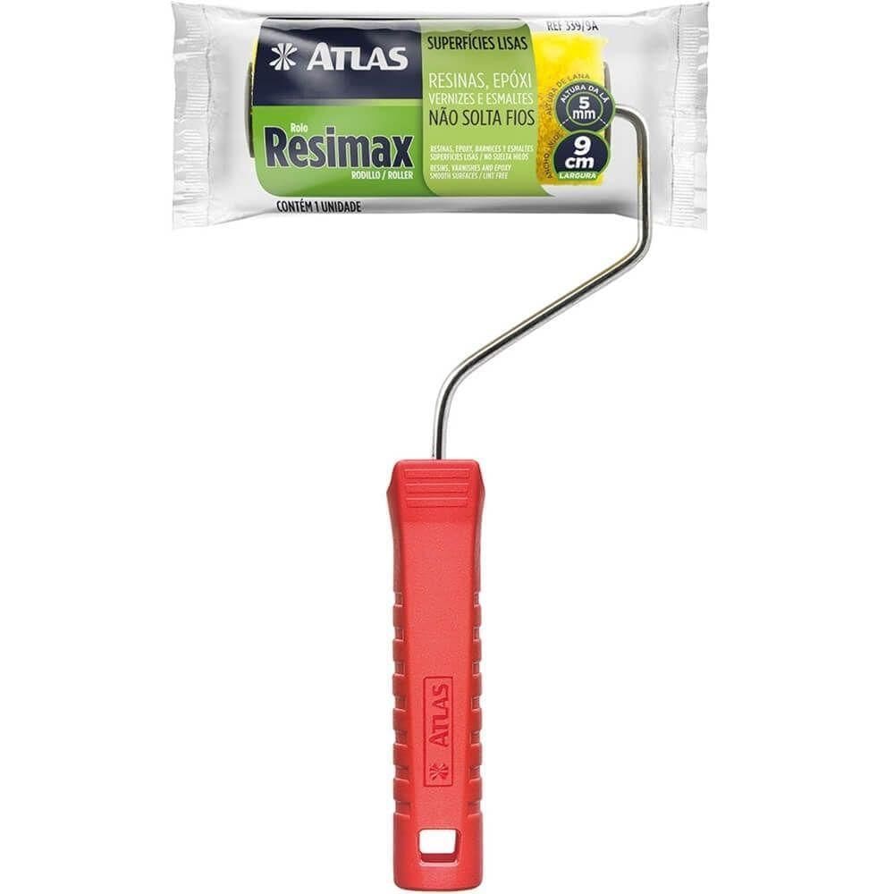 Rolo De Lã De 5mm Resimax 9cm - 339-9a - Pincéis Atlas