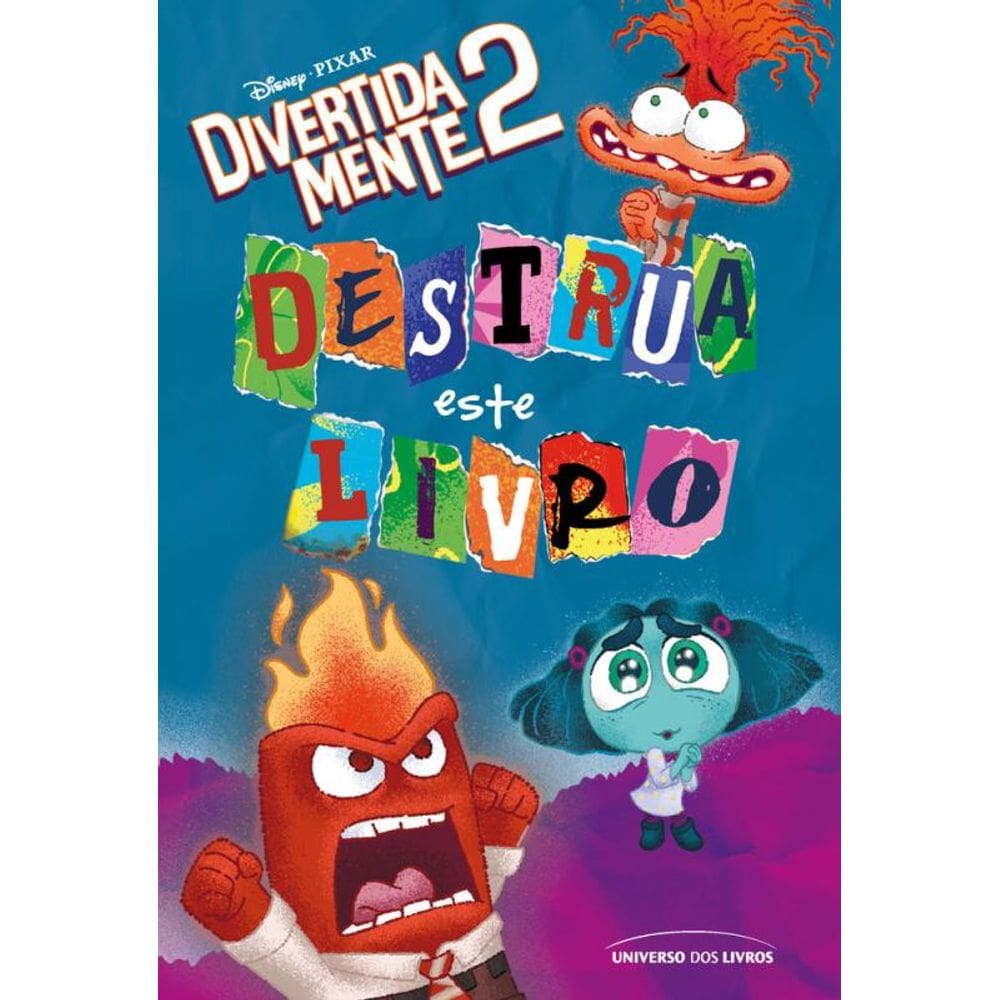 Destrua este livro – Divertida mente 2
