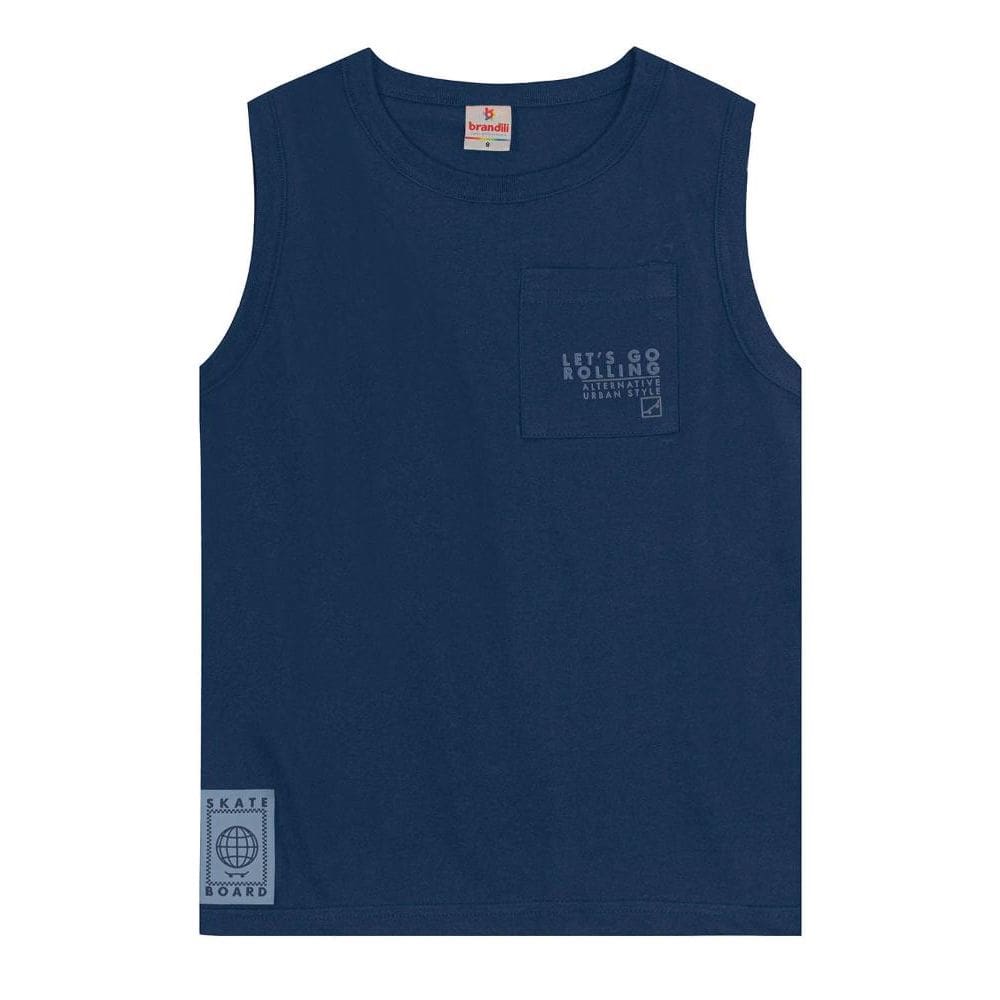 Regata infantil menino de skate Brandili