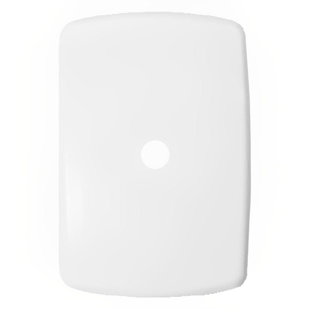 Placa 4x2 Com Furo Com Suporte Branco - Dc-8100-36 - Dicompel