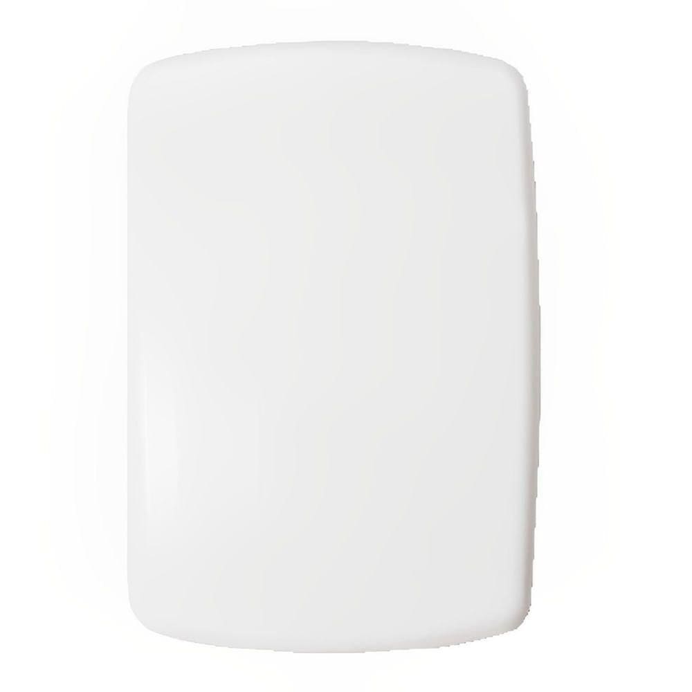 Placa 4x2 Cega Com Suporte Branco - Dc-8100-34 - Dicompel