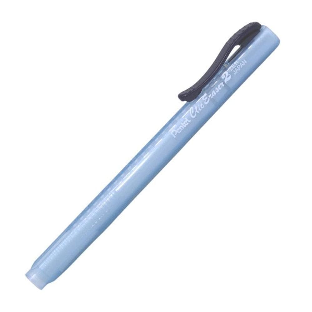 Caneta borracha Clic Eraser Transp Rosa ZE11T B Pentel