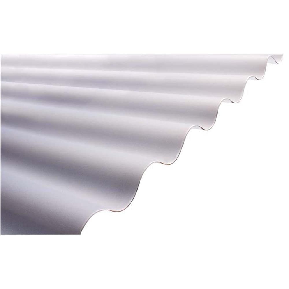 Telha Plástica Onda Baixa 1,1mm 1,22x0,50 Metro - 50.0122 - Atco Telha Plast Onda Baixa 1,22x0,50 Atco-ibra